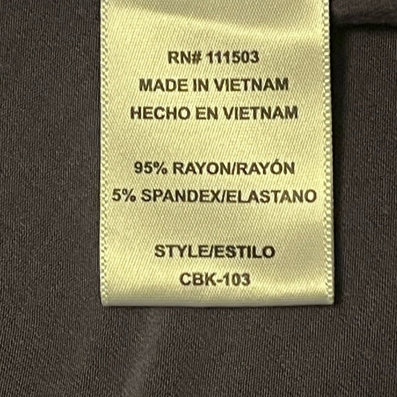 CLYDE & BAXTER Light Purple Short Sleeve Tshirt! Size L - Picture 10 of 11